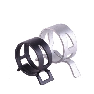 Hot Sales Stainless Steel Metal Action Fue Spring Type Hose Clamp