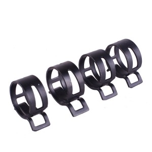 Japan Type Dacromet Coated Spring Hose Clips For Auto Parts