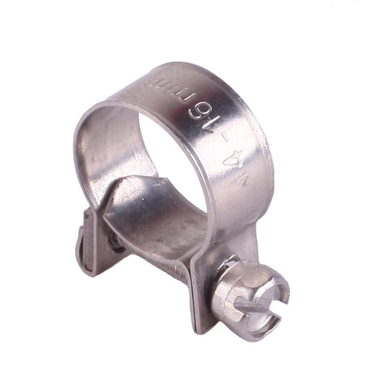 OEM/ODM Supplier Stainless Steel Unitary Hose Clip - China Factory Price 9mm Bandwidth Stainless Steel Mini Hose Clamp  – TheOne