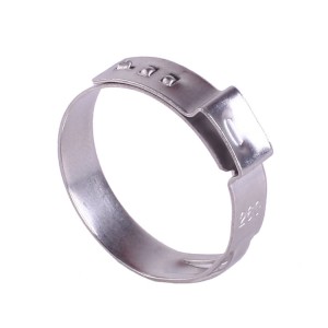 304 Stainless Steel Ear Single Stepless Hydraulic Air Hose Clamp