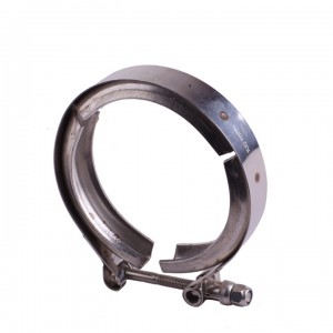 Hot Sale V-band stainless steel 304 Heavy Duty High Strength pipe clamp in china factory