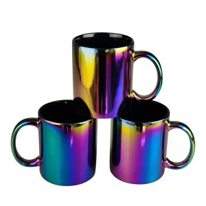 11oz Electroplating Rainbow Mug
