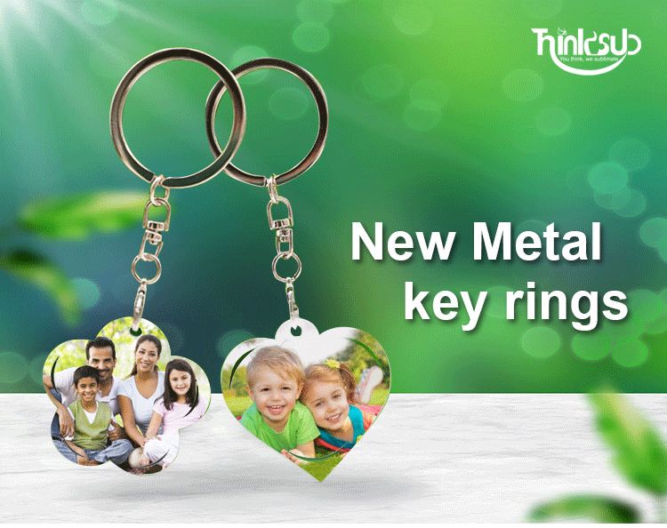 New Metal key ring
