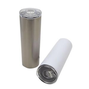 Top seller Bestsub Sublimation Blanks Double Wall Stainless Steel 20 oz Straight Sk