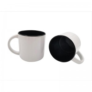 14oz lnner color ceramic coffee mug