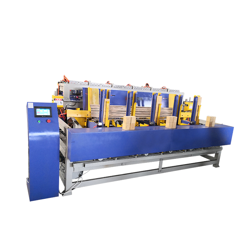 Super Purchasing for Automated Wood Cutting Machine - Automatic Wood Pallet Block Nailing Machine – ThoYu