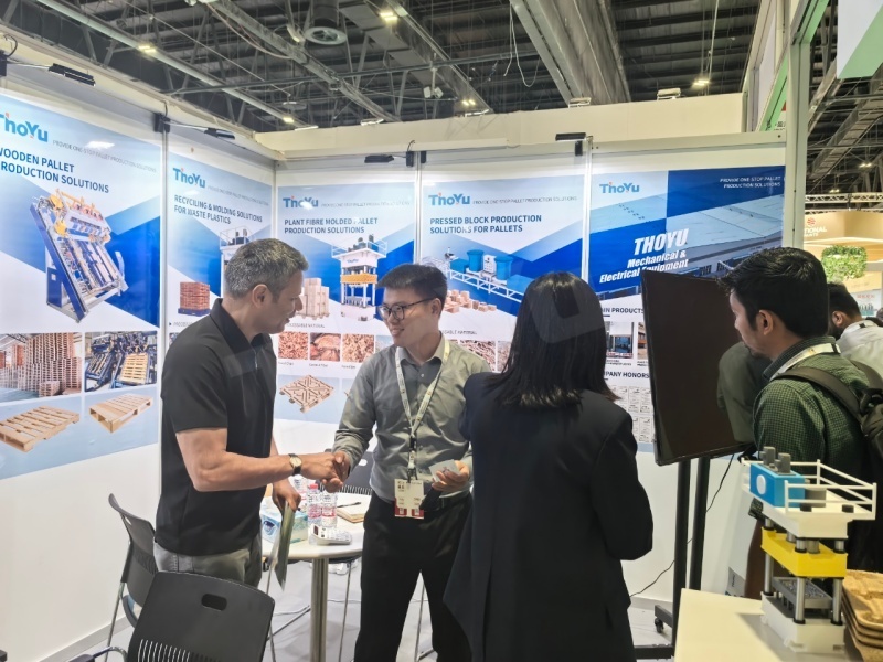 Live from Dubai WoodShow 2026 | ThoYu’s Molded Pallet Technology Wins Attention