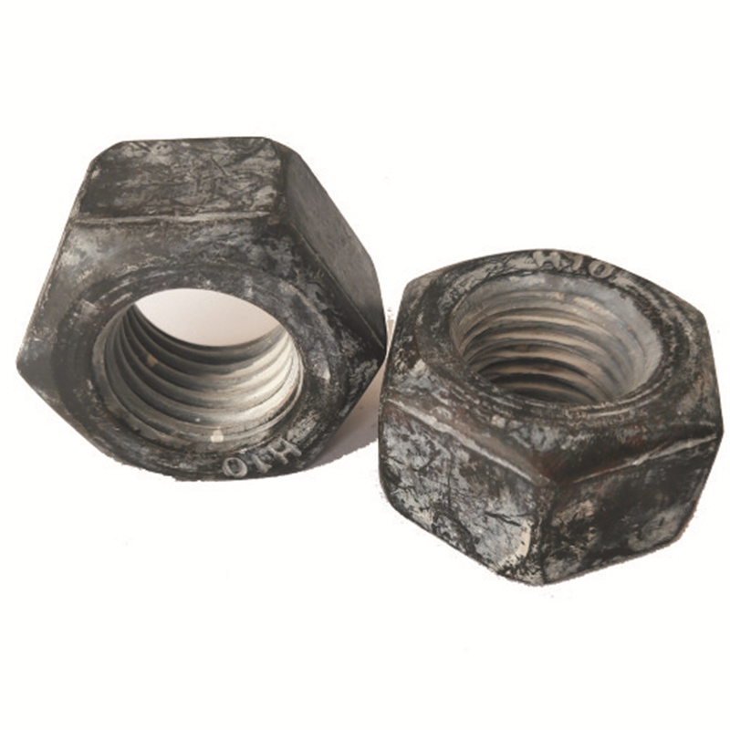 Big discounting Flange Nylon Lock Nut -  Steel structure hexagon nut – Tiancong