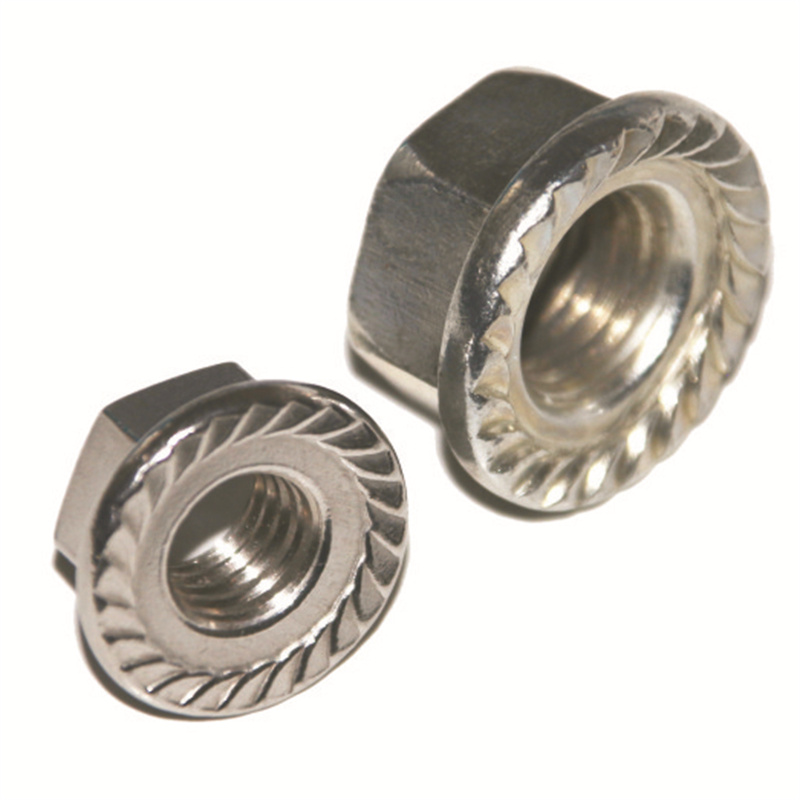 Wholesale Price China Hurricane Panel Wing Nuts - DIN6923  Hexagon flange nut, DIN6923 – Tiancong