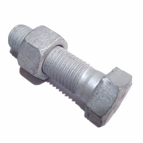 Wholesale Price Heavy Duty Eye Hook Bolt - Hot dip galvanized 5.8 grade DIN933 hexagon bolt diameter range M4-M52 – Tiancong