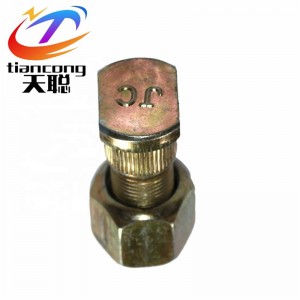 Low MOQ for Heavy Hex Head Anchor Bolts - Factory Direct Sale Brass Full Inspection Shaped Fasteners – Tiancong