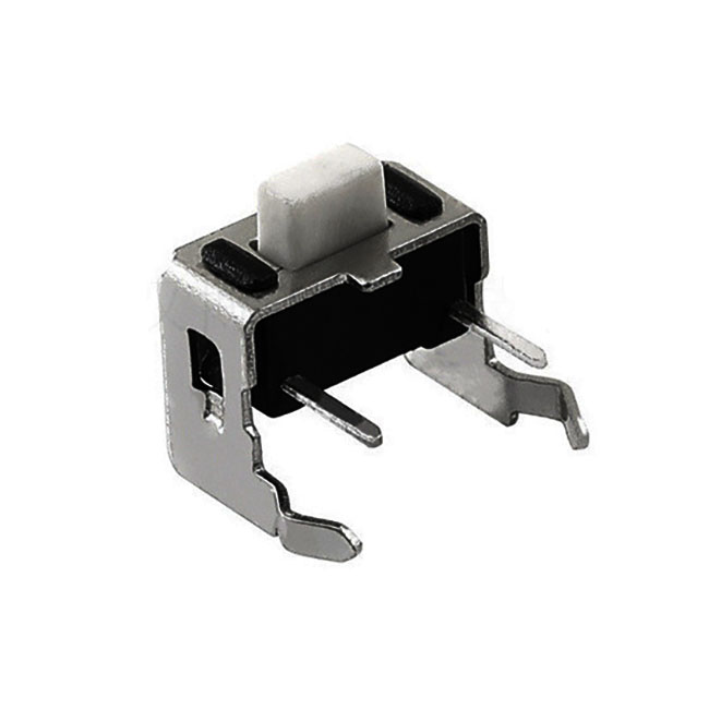 3.5×6.0mm Right Angle 2 Pins Compact Size Side Push Tactile Switch