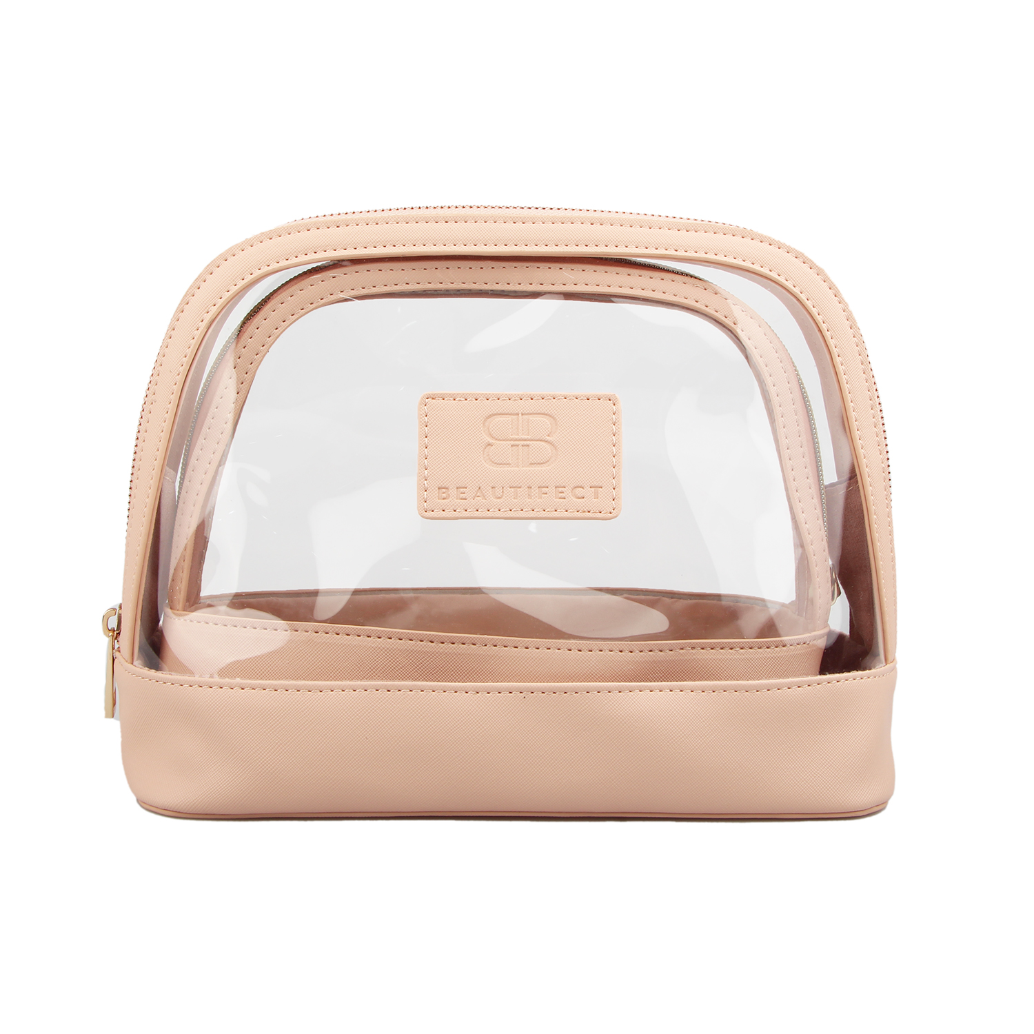 Makeup Pouch Transparent Clear PVC Cosmetic Bag Set for lady Clear Makeup Bags Women – Transparent Cosmetic Travel Bags, Clear PVC Makeup Bag Organizer, Toiletry Bags for Traveling Girls, Wat...