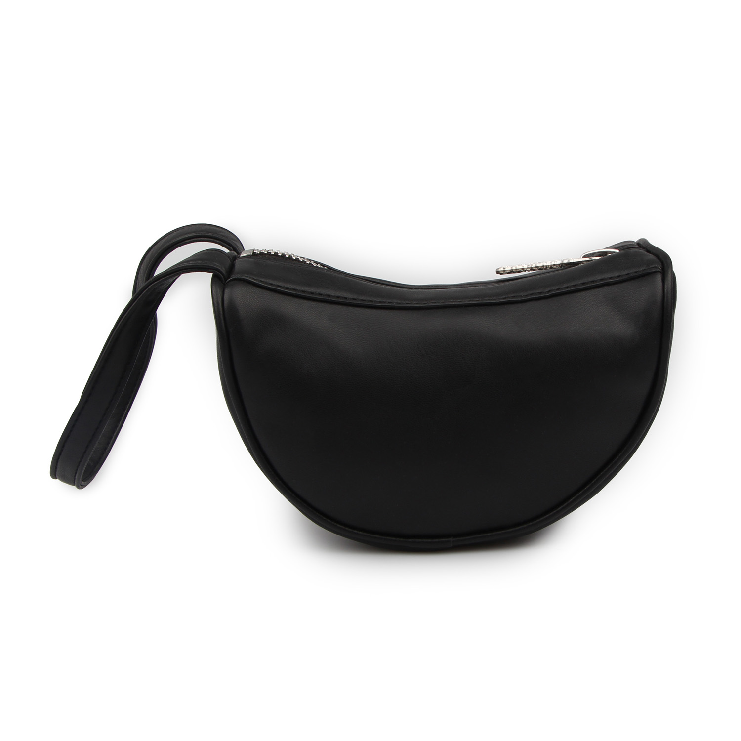 HX019 Small Trendy Cute Hobo ladybag Clutch Handbag Pocketbook Vegan Leather with Zipper Ladies Purse