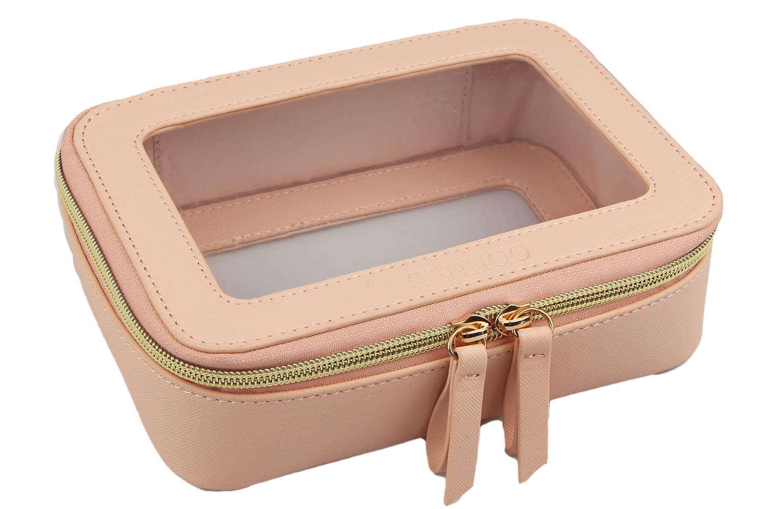 COSMETIC BAG,This bag is a basic cosmetic bag like a box . It can meet your daily matching needs,you can carry it in your travel case or travel bag. It can be used  for daily travel storage,packing...