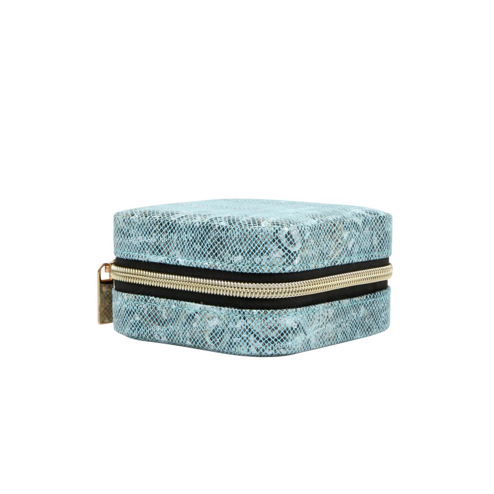 Ocean Blue Lizards J/M80030G Jewelry Case，Mini Jewelry Organizer Case