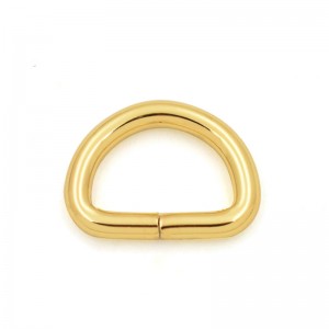 High Quality Colorful Metal D Ring D rings Hardware D Ring For Handbags D Buckle