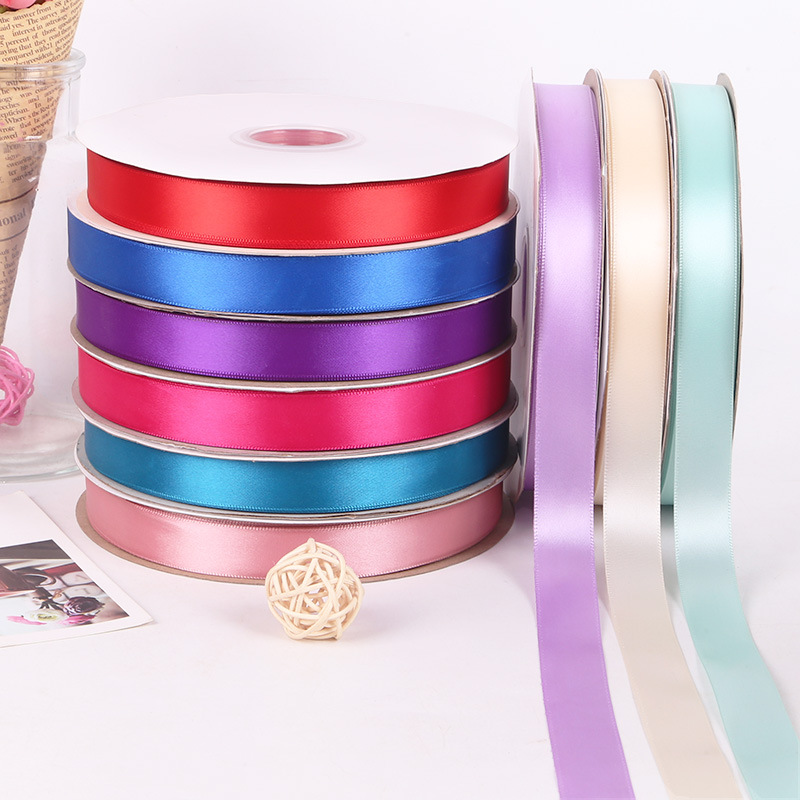 2cm Double Faced Satin Ribbons Polyester Stain Ribbon,for Gift Wrapping, Wedding , Florist,Flowers,Arts and Crafts,Balloons,Holidays,Christmas,Birthdays,Bow Making