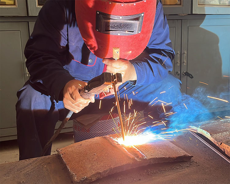 What does welding quality control depend on?