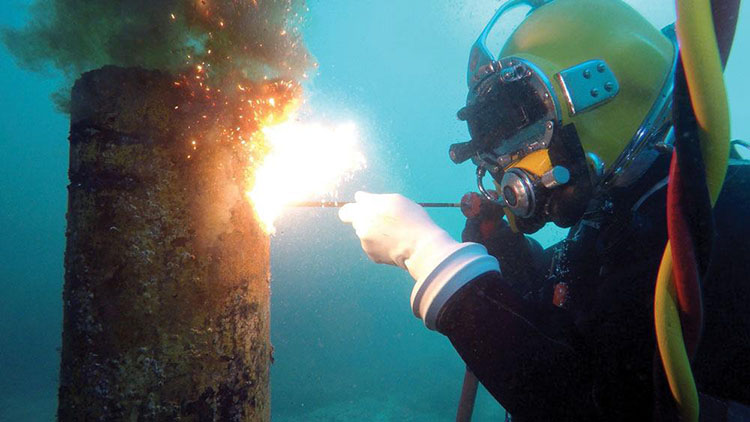 Teknolojiya welding Underwater