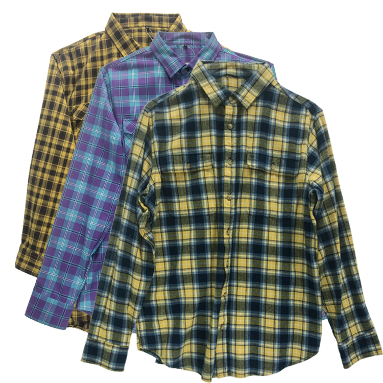 Custom High Quality 100% Cotton Flannel Shirt