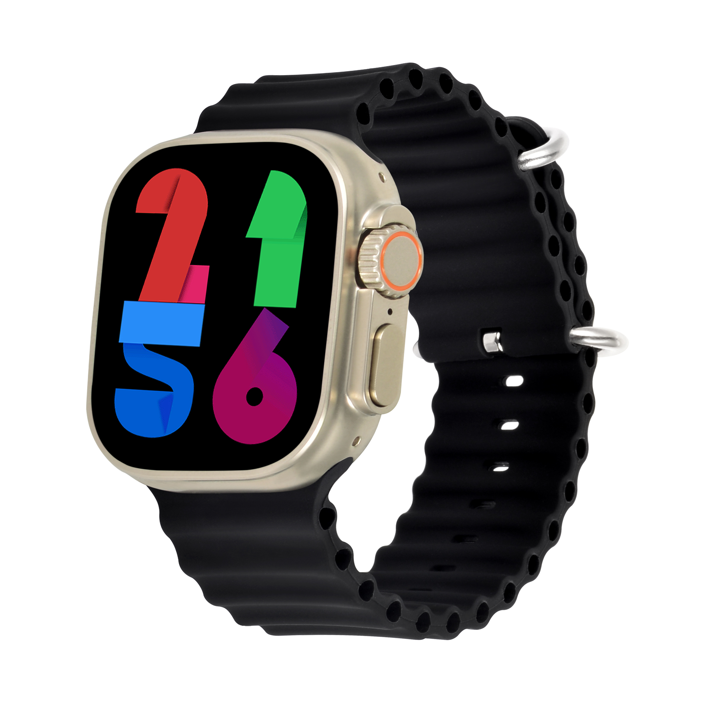 Tigawatch Ms8 Smartwatch 1.83″ HD Screen Bluetooth Calling 22+ Sport Mode Smartwatch