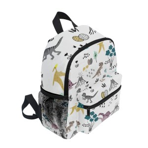 Cute Toddler Backpack Suitable for boys and girls, white, small size, Backpack backpack