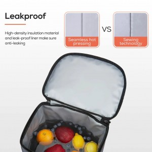Customizable lightweight, convenient, leak-proof, insulated cooler bag