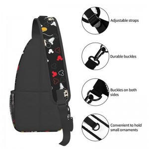 Mouse strap bag Crossbody bag Lightweight backpack Crossbody bag for men and women chest