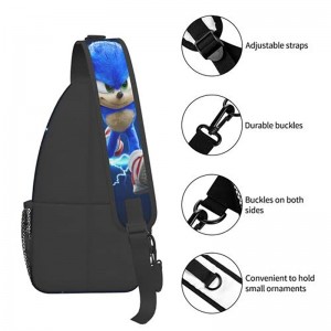Sling bag Crossbody shoulder bag, lightweight bag unisex crossbody bag