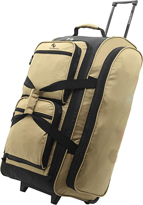 Tiger Bags Rolling Duffle Bag