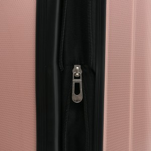 With wheeled rolling suitcase set rose gold suitcase and other colors