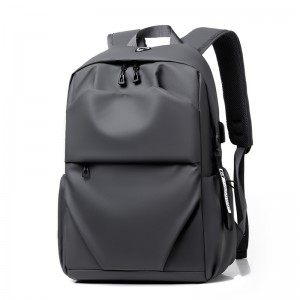 Minimalist backpack, casual solid color backpack, business commuting computer bag, middle school student backpack