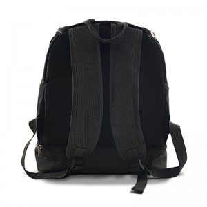 Customized waterproof travel backpack, large capacity business computer backpack, with headphone jack, bottom with storage box