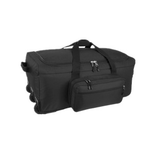 Wholesale of military tactical travel duffle bag trolley luggage in water resistant fabric