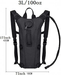 About this item nylon 100oz Hydration Packs 3 Liters Hydration Pack Large Opening Bladder,Easy Fill Up Bladder with Ice and Water Easy Fill Up Bladder, No Need to Open Backpack’s Pocket IF ATBP Backpack have quality problems within 90 days, please contact seller’s email, we will replace you with a new product for free