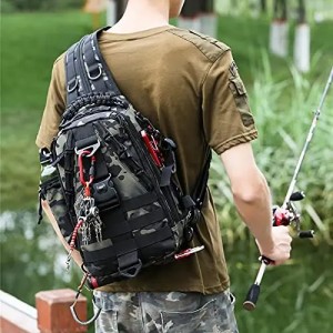 Customizable Hiking Fishing Backpack Camping Tourism Fishing Tackle Bag