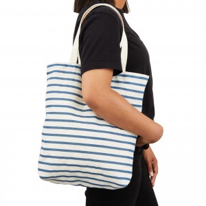 Women’s small reusable tote bag shopping bag Cotton canvas shopping bag