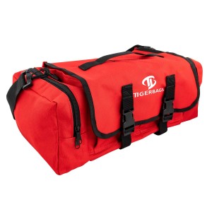 High capacity portable tactical first aid kit is waterproof and durable
