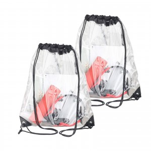 Waterproof small transparent bag is suitable for all scenarios of rope bag