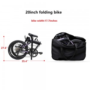 Folding bike bag Bike travel bag Air Travel Bike transport bag can be customized for large discounts