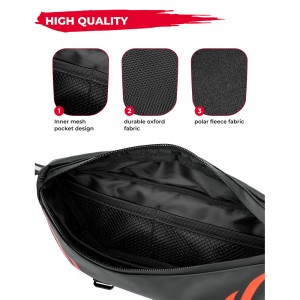 Motorcycle handlebar bag Universal waterproof front storage bag Bicycle handlebar bag compatible