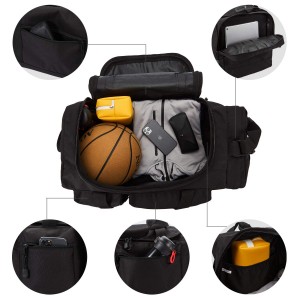 Tactical duffle bag camping equipment bag waterproof and adjustable