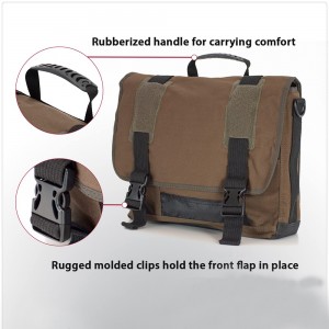 Bicycle messenger bag padded with removable shoulder strap Factory Direct custom messenger bag