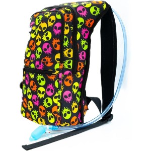 Hydration Pack – 2L Water Bladder for Raves, Hiking, Biking, Running bag