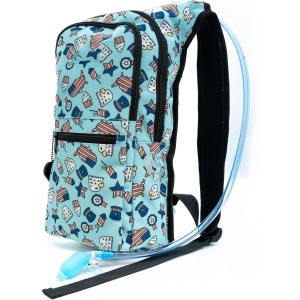 Hydration Pack – 2L Water Bladder for Raves, Hiking, Biking, Running bag