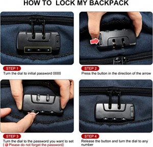 Laptop Backpack Work Travel Backpack TSA Anti Theft Business Backpack 17 Inch College Bookbag for Men Women