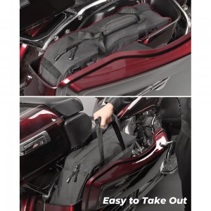Street Glide Saddlebag Liners, 1 Pair of Motorcycle Hard Saddle Bag Inserts for Electra Glide Road King 1700 Royal Star