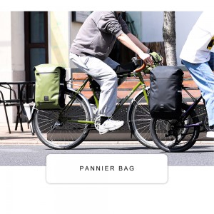 Bike basket bag Backpack Multi-purpose bike bag Bike backseat trunk bag Bike saddle bag Backseat bag