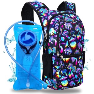 Hydration Pack, Hydration Backpack – Water Backpack with 2l Hydration, Festival Essential Hydration Pack Hydropack Hydro for Hiking